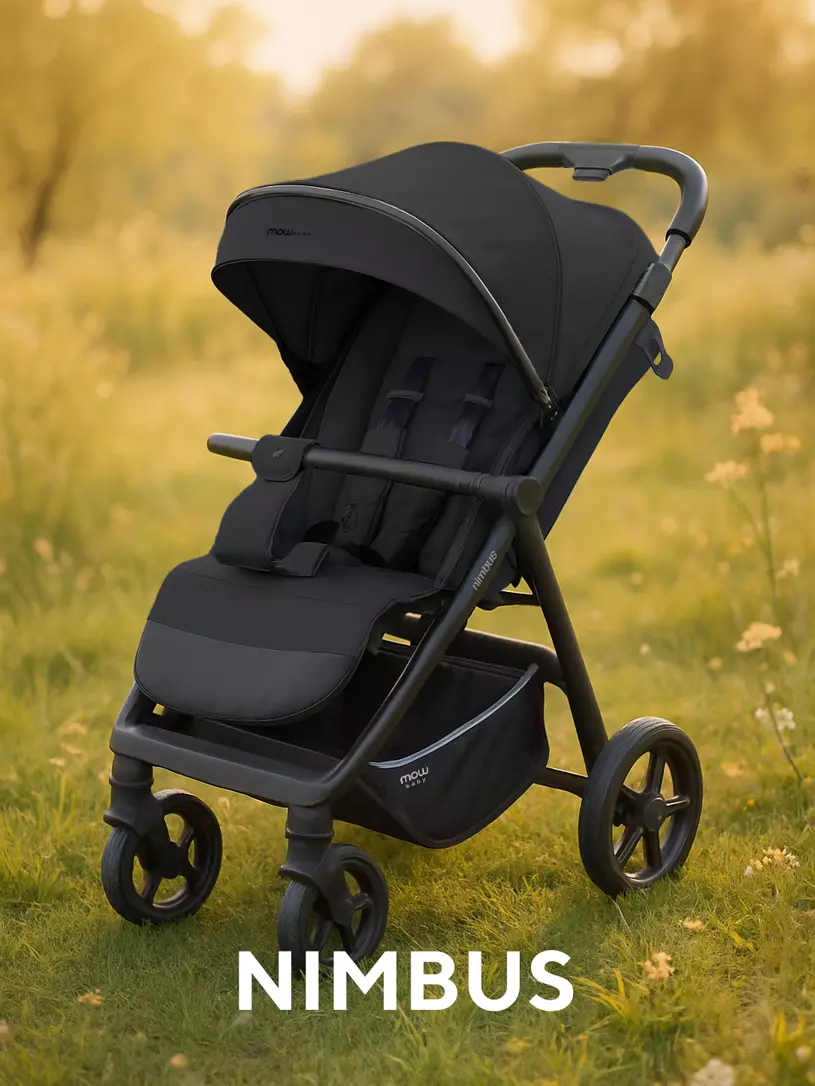 Коляска детская MOWBaby "NIMBUS" MB103 Black