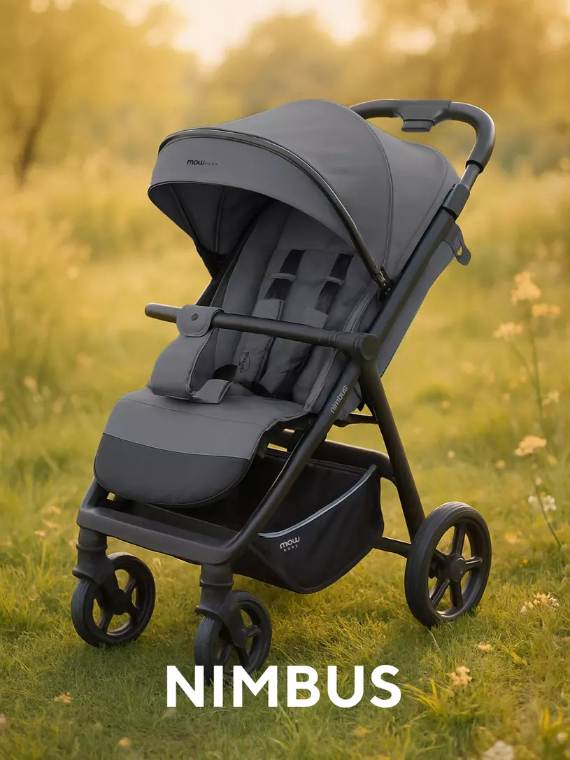 Коляска детская MOWBaby "NIMBUS" MB103 Grey