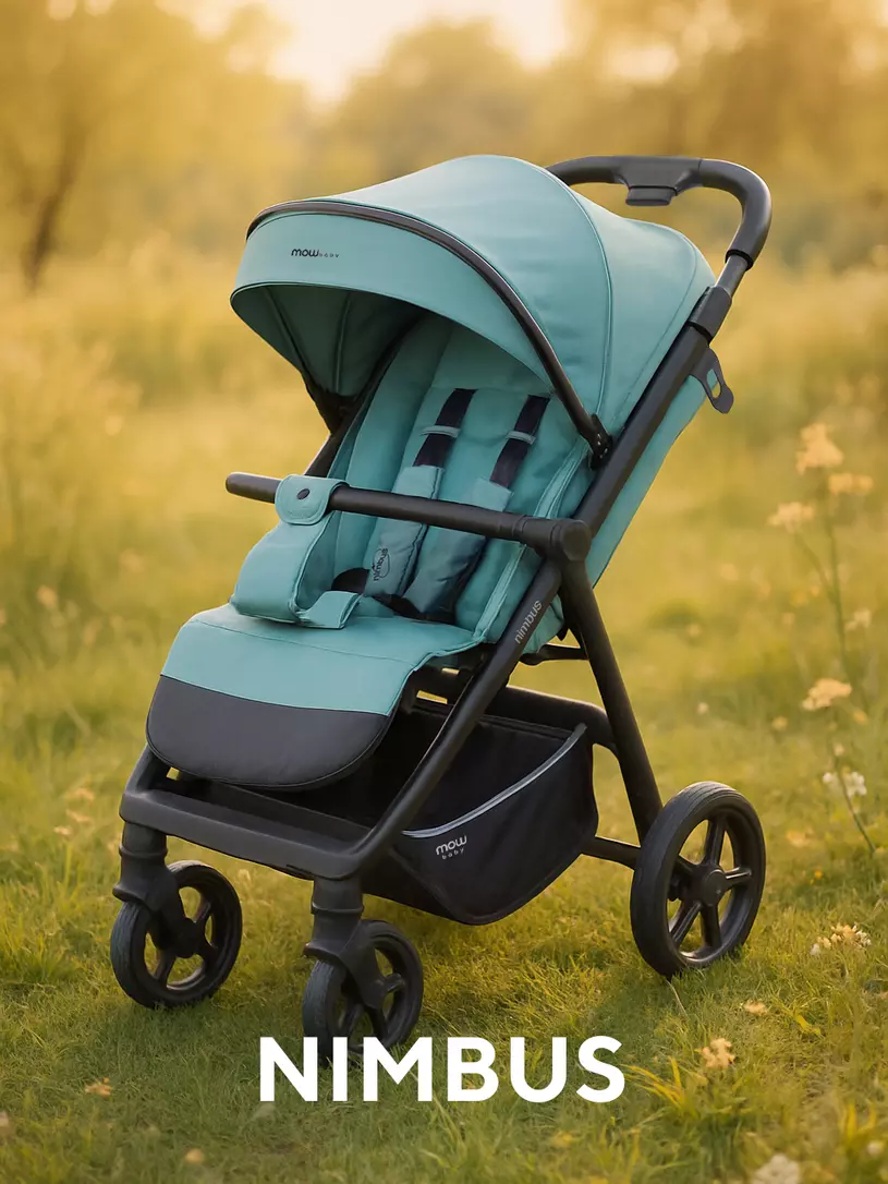 Коляска детская MOWBaby "NIMBUS" MB103 Mint