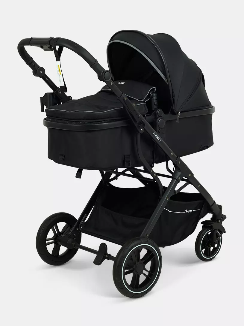 Коляска детская RANT basic "PULSAR plus" (3в1) RA170 Black