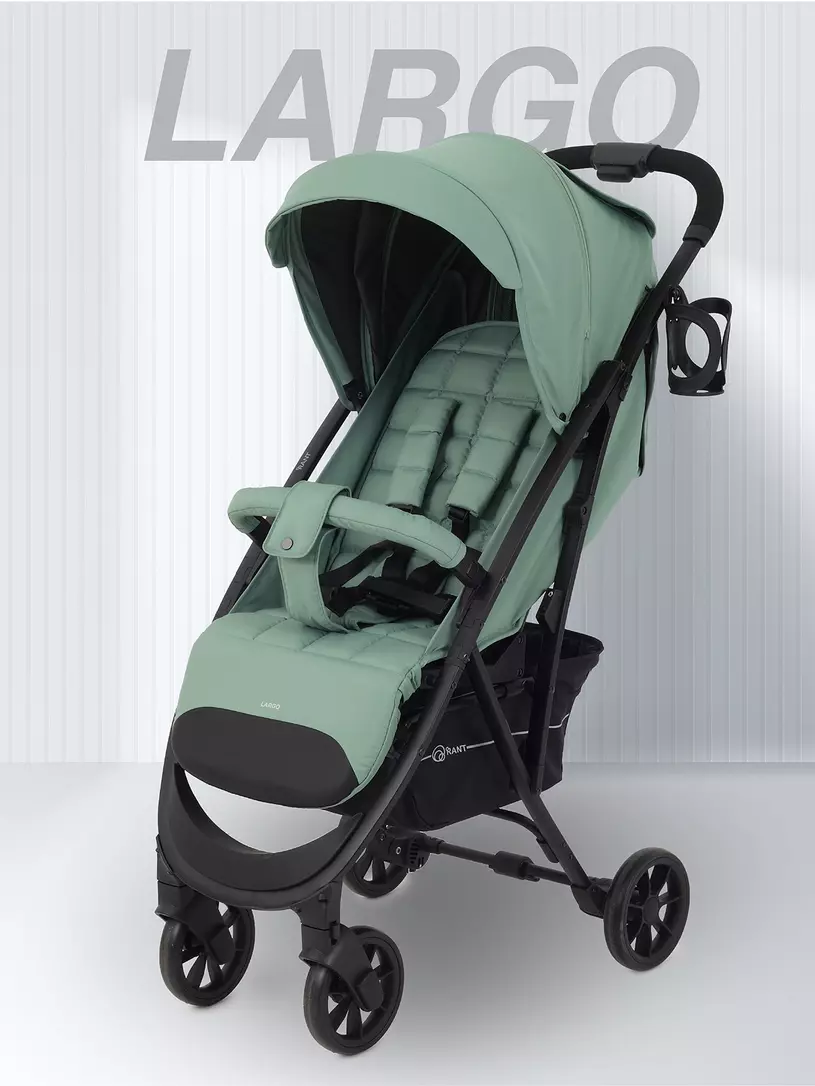 Коляска детская RANT "LARGO" RA054 Forest Green 2024