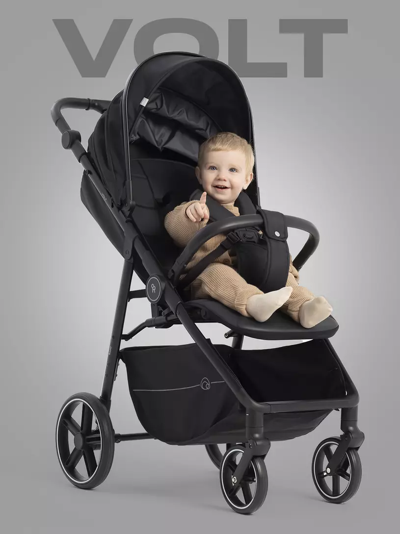 Коляска детская RANT "VOLT" RA353 Black