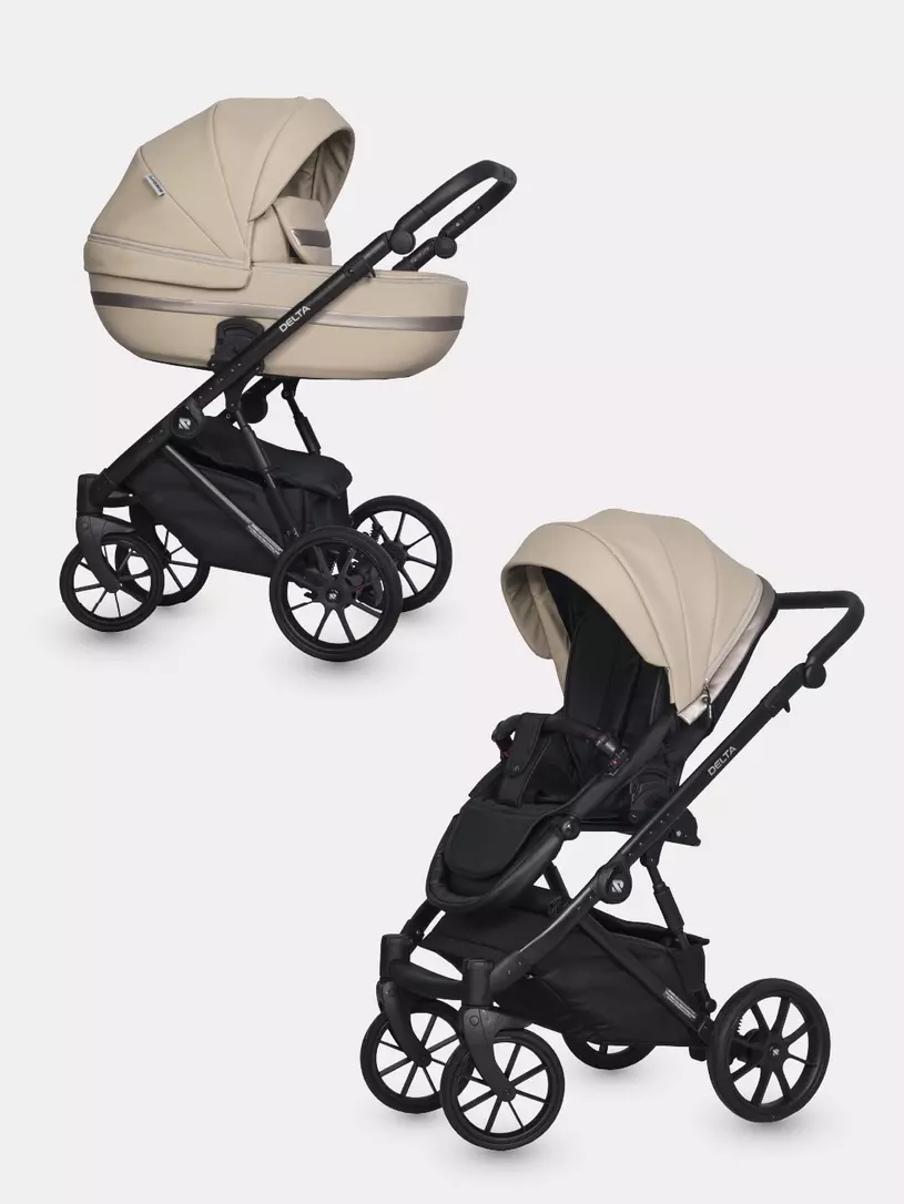 Коляска  DELTA ECCO (2 в 1) (RIKO BASIC) 11 Camel (песочный)
