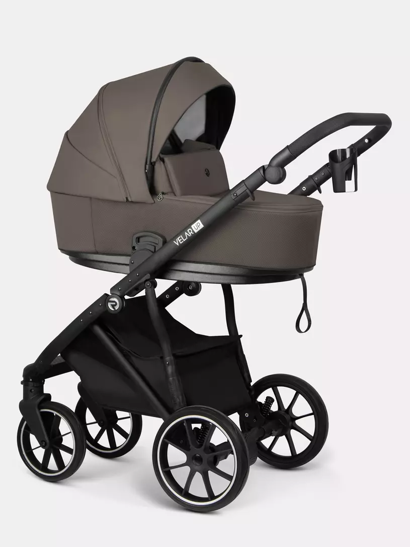 Коляска VELAR UP (2 в 1) (Riko) 05 Lava (коричневый)